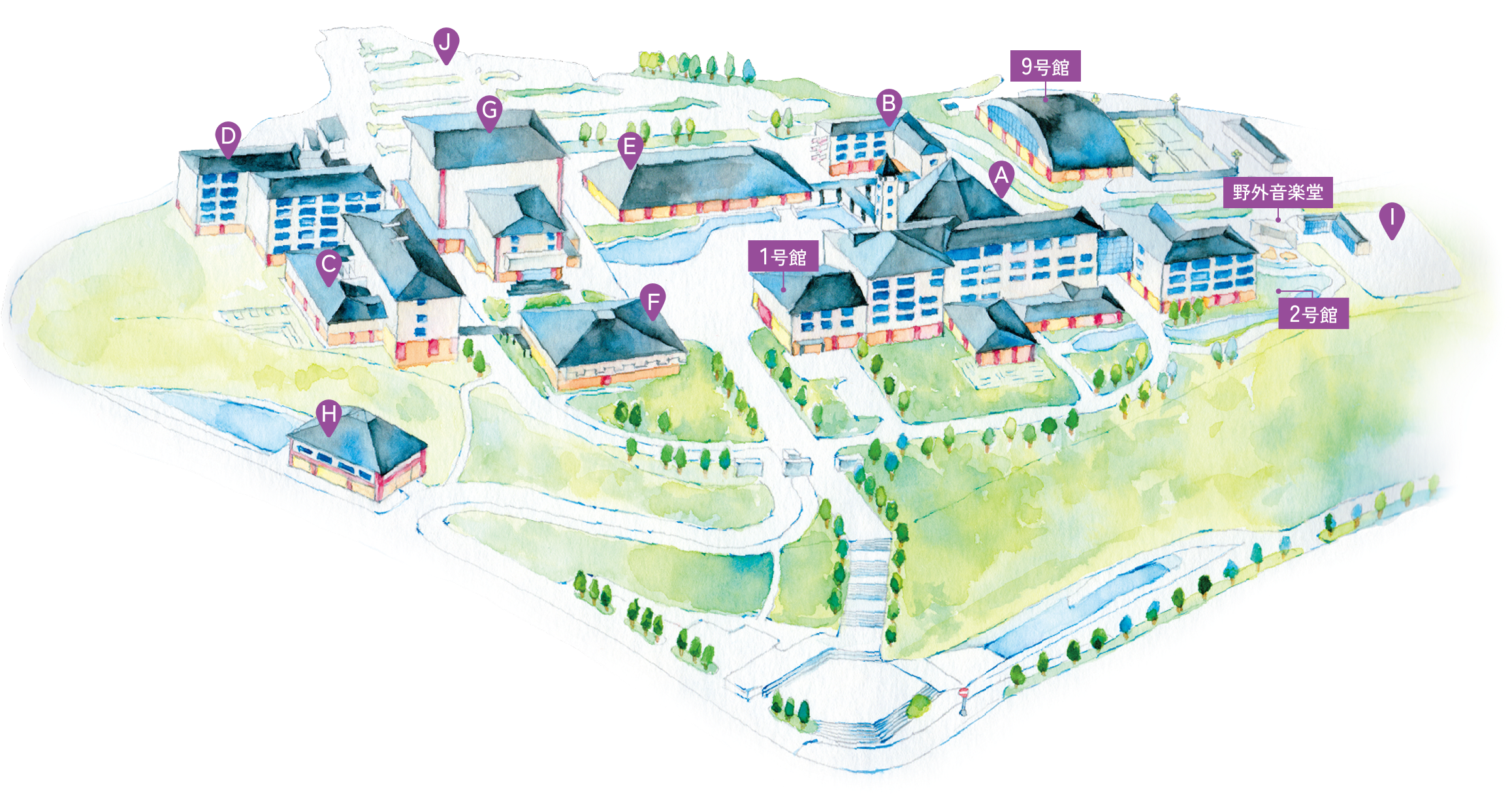 キャンパスマップ