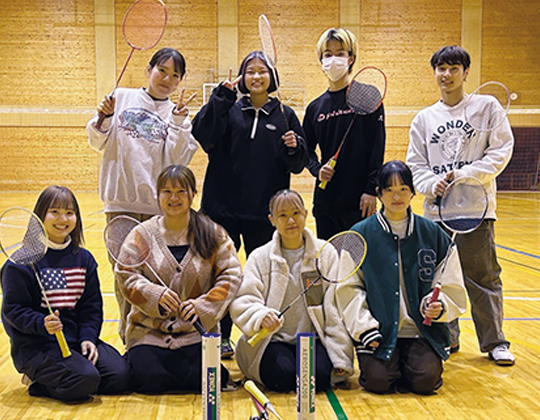 バドミントンの写真