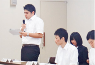 総社市インターンシップ報告会イメージ