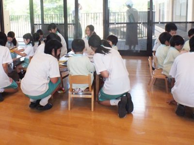 岡山県立倉敷中央高等学校の生徒さんが来学されました くらしき作陽大学 作陽短期大学